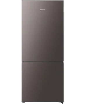 Hisense 417L Bottom Mount Refrigerator  7 Energy Star Rating HRBM418D (Taupe Steel)