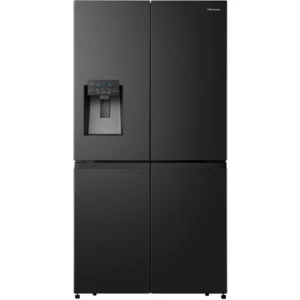 Hisense 585L French Door Fridge (Black Steel) HRCD585BWB (Dints)