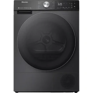 Hisense 9kg Series 7 Heat Pump Dryer (Charcoal Black) HDFS90HAB