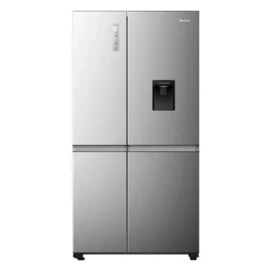 Hisense 649L PureFlat Side by Side Fridge (Silver) HRSBS649SW